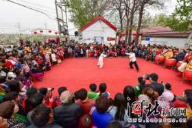 肥乡“美丽乡村”田寨举办“第二届梨花节”